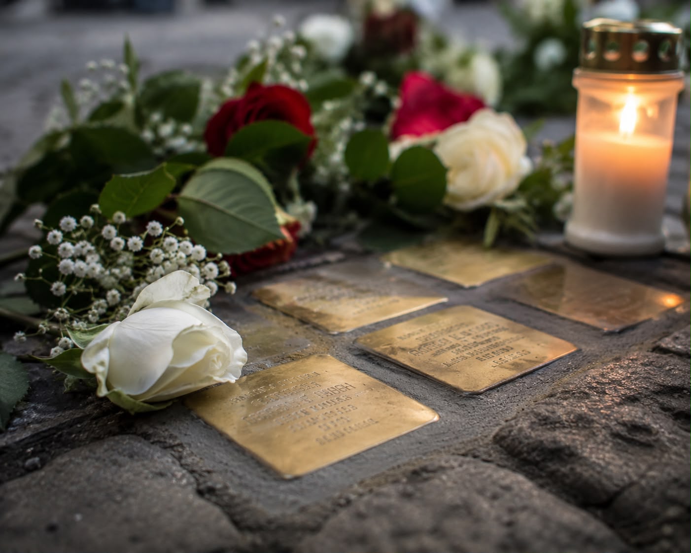 Hinweis auf Beitrag zur Stolpersteinverlegung in Holzminden